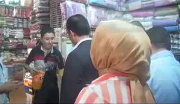 UŞAK BELEDİYE BAŞKANU NURULLAH CAHAN'IN ESNAF ZİYARETİ