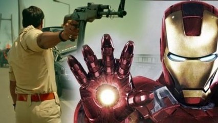 Ajay Devgn Compares His Character in Singham To Iron Man !