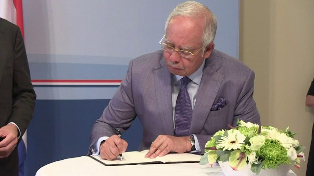 Crash MH17: le Premier ministre malaisien à La Haye