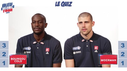 Bleu Blanc Tour - Le Quiz - Nobel Boungou Colo vs. Adrien Moerman