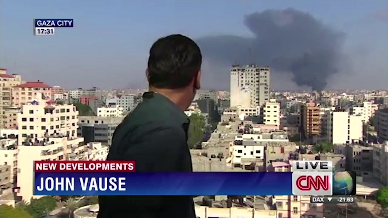 À Gaza, les duplex sous tension des journalistes sur place