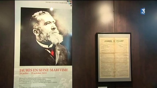Exposition Jaurès aux Archives de Seine-Maritime