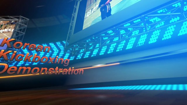 korean kickboxing demo