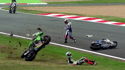 Best of Crash World Superbike Magny-Cours 2012