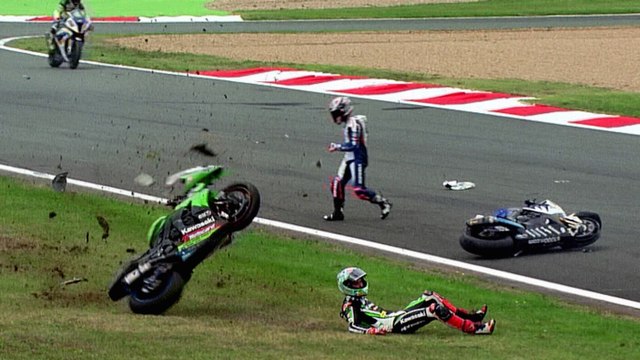 Best of Crash World Superbike Magny-Cours 2012