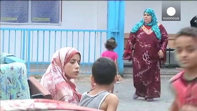 Fresh Israeli shelling hits UN school injuring scores of children