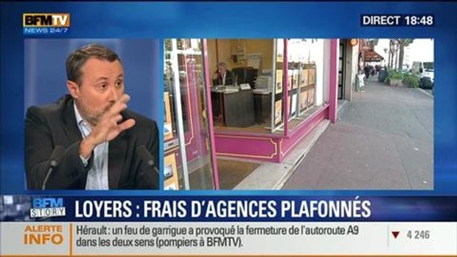 BFM Story: Loyers: vers un plafonnement des frais d'agence ? – 31/07