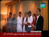 Malala meets Brian Lara