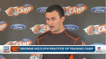 Manziel talks Browns QB battle