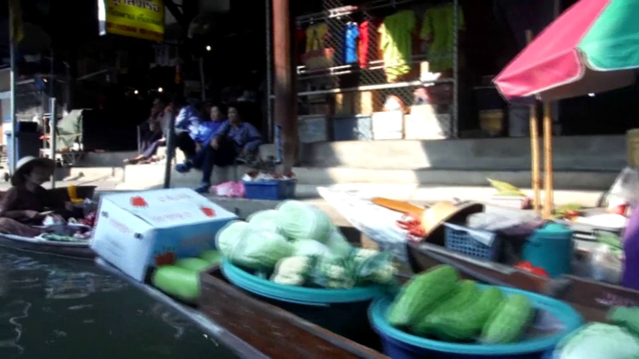 Marché flottant