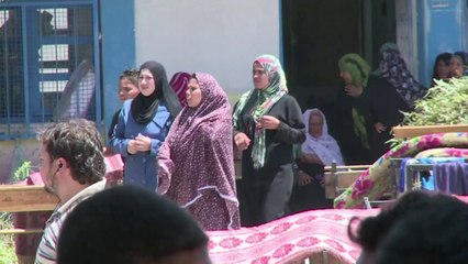 Palestinos sem refúgio