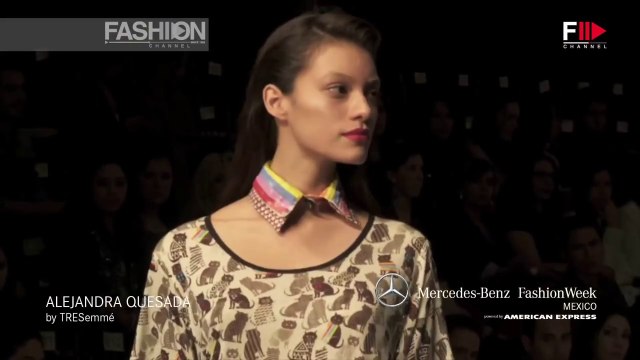 Alejandra Quesada Spring Summer 2013 Mexico Fashion Week Pret a Porter Woman by Fashion Channel