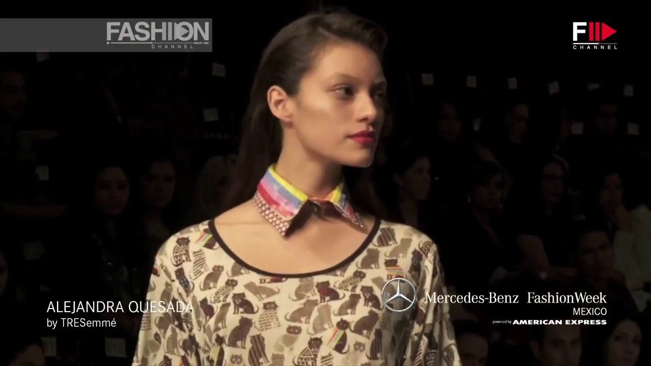 "Alejandra Quesada" Spring Summer 2013 Mexico Fashion Week Pret a Porter Woman by Fashion Channel