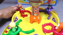 anpanman toys cartoon アンパンマン　おもちゃでアニメｗｗ　ボールとりゲーム対決