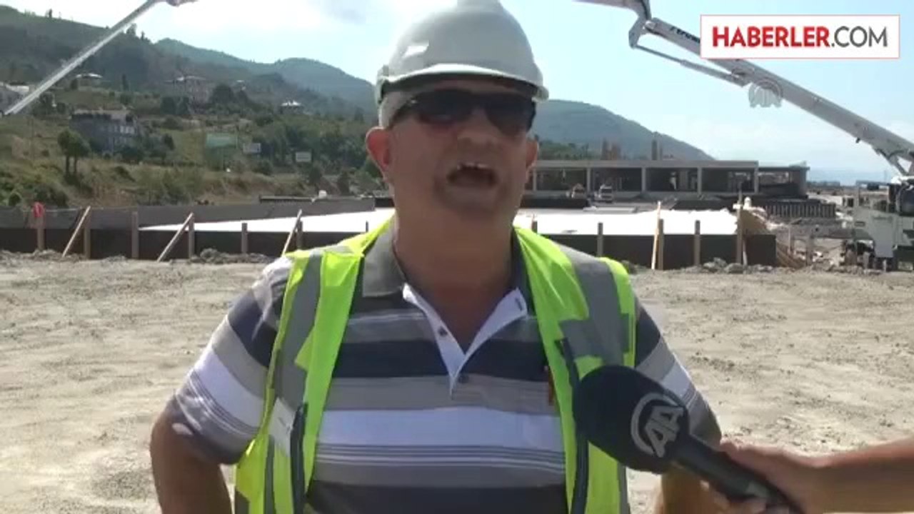 Ordu-Giresun Havalimanı inşaatı sorunsuz ilerliyor