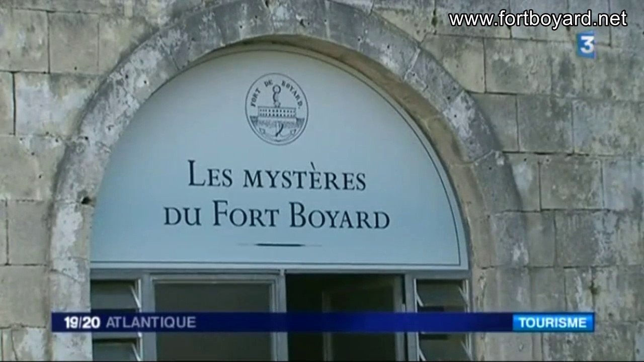 Les mystères de Fort Boyard s'exposent au Fort Liédot (Ile d'Aix) - France 3 Atlantique