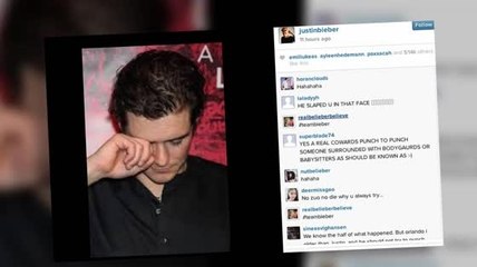 Justin Bieber utilise Instagram pour se moquer d'Orlando Bloom