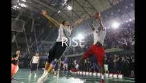 Kobe Bryant affronte de jeunes joueurs en Chine