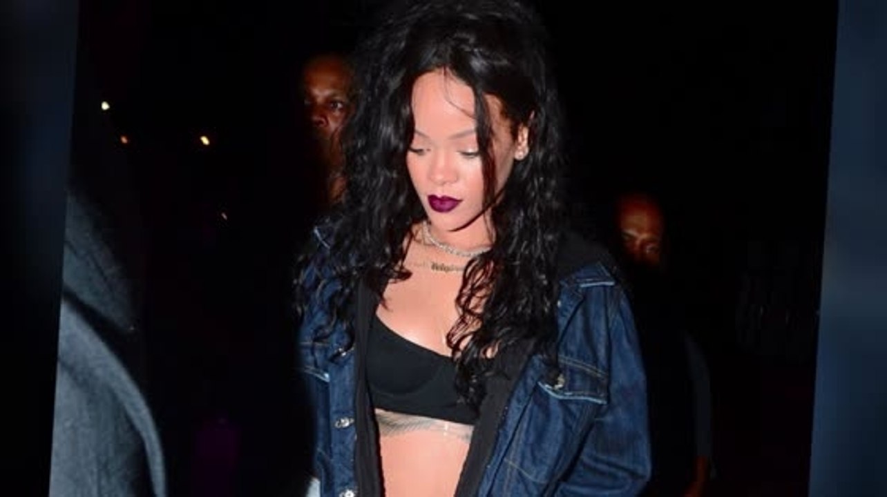 Warum sieht Rihanna so unglücklich aus?