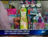 Emprendedores muestran sus mejores productos en feria de Guayaquil