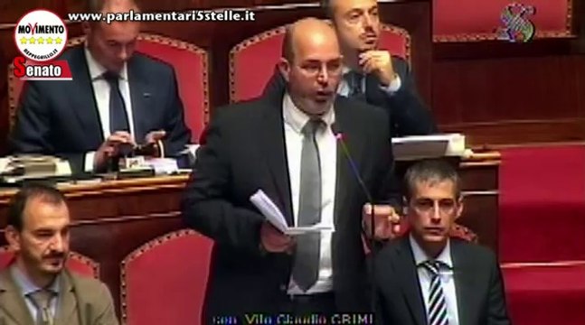 Crimi (M5S) a Grasso: State piegando il regolamento alla volontà della maggioranza! - MoVimento 5 Stelle