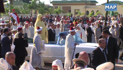 أمير المؤمنين يترأس حفل الولاء بالرباط