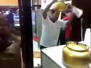 algerie servir le thé a l'algerienne fooort