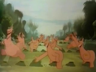 Le Chaînon manquant  - Oh et les Gros Cons (Dessin annimé belge - 1980 - Picha)