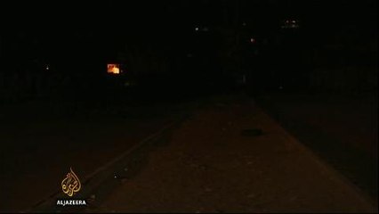 Rocket fire caught on-cam near Al Jazeera post in Gaza