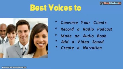 cheap voice over