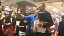 The Inter Milan squad parties at Brooks Brothers in Georgetown