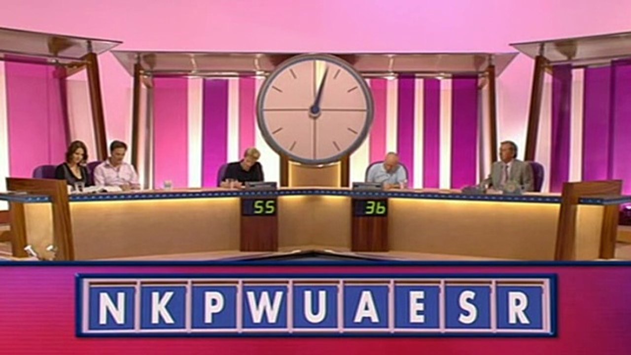 Countdown October 21, 2008 Infamous Word Used