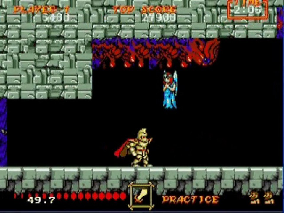 Let's Play Ghouls and Ghosts Part 5 - Oh Goddess of Battle, give me strength!