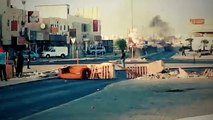 عالي امس مسيرة لن ننسى قادة العزة تحليق مروحي وطلق مباشر #البحرين #bahrain
