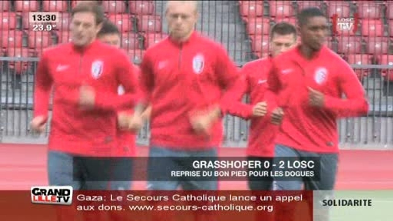 Victoire du Losc contre Grasshoper