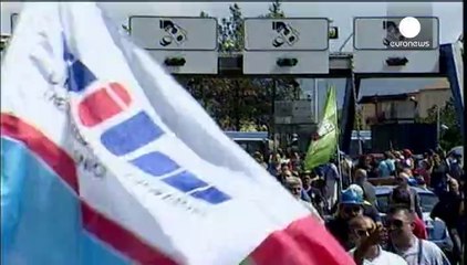 Italie: l'autoroute Milan-Naples coupée par des ouvriers en colère