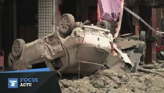 Explosions meurtières de gaz à Taïwan