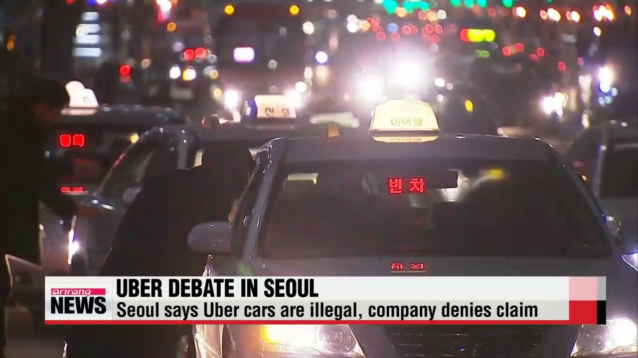 Uber debate in Seoul