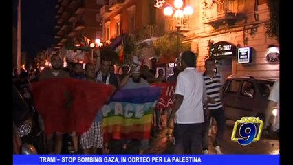 TRANI | Stop bombing gaza, in corto per la Palestina