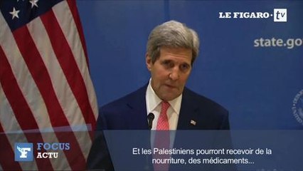 Cessez-le-feu à Gaza : "Il n'y aucune garantie" (Kerry)