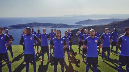 Le nouveau maillot extérieur de l'AS Monaco