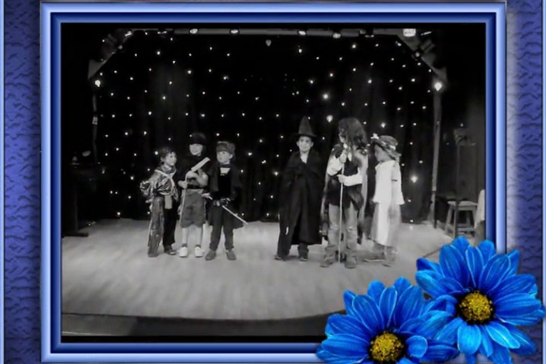 Les guerriers des glaces: spectacle de fin de stage à la ferme du Fays dans l'Yonne.