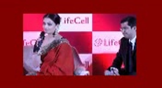 Breaking News-Aishwarya Rai Bachchan launches 'Public Stem Cell Bank' In Chennai - Umbilical cord blood stem cell Banking 3ste