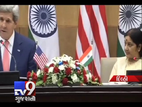 Sushma Swaraj talks tough with John Kerry, raises snooping issue with US - Tv9 Gujarati