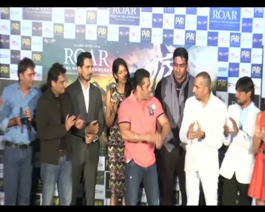 Salman launches Roar Tigers of The Sunderbans trailer