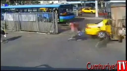 İşte Kabataş'taki dehşet anı