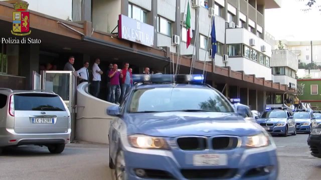 Cerignola (FG) - Assalti tir con kalashnikov, 8 arresti (31.07.14)