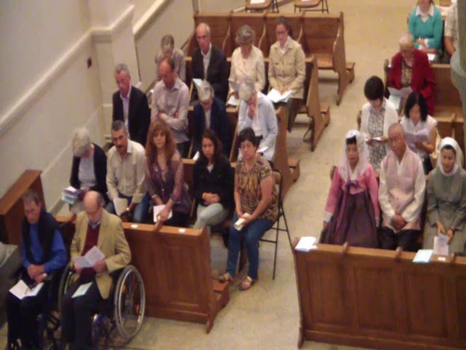 Profession temporaire des Petites Soeurs des Pauvres à La Tour St Joseph 2014