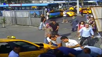 İşte Kabataş'taki dehşet anları