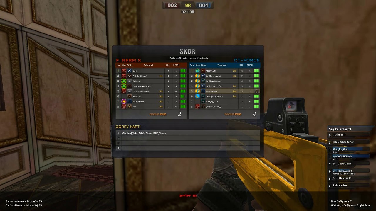 Şerif Wall Hack Video